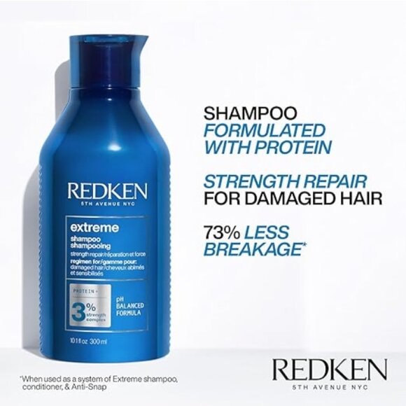 Redken Extreme Shampoo & Conditioner Set For Damaged Hair - Strengthens Hair and - Picture 14 of 14